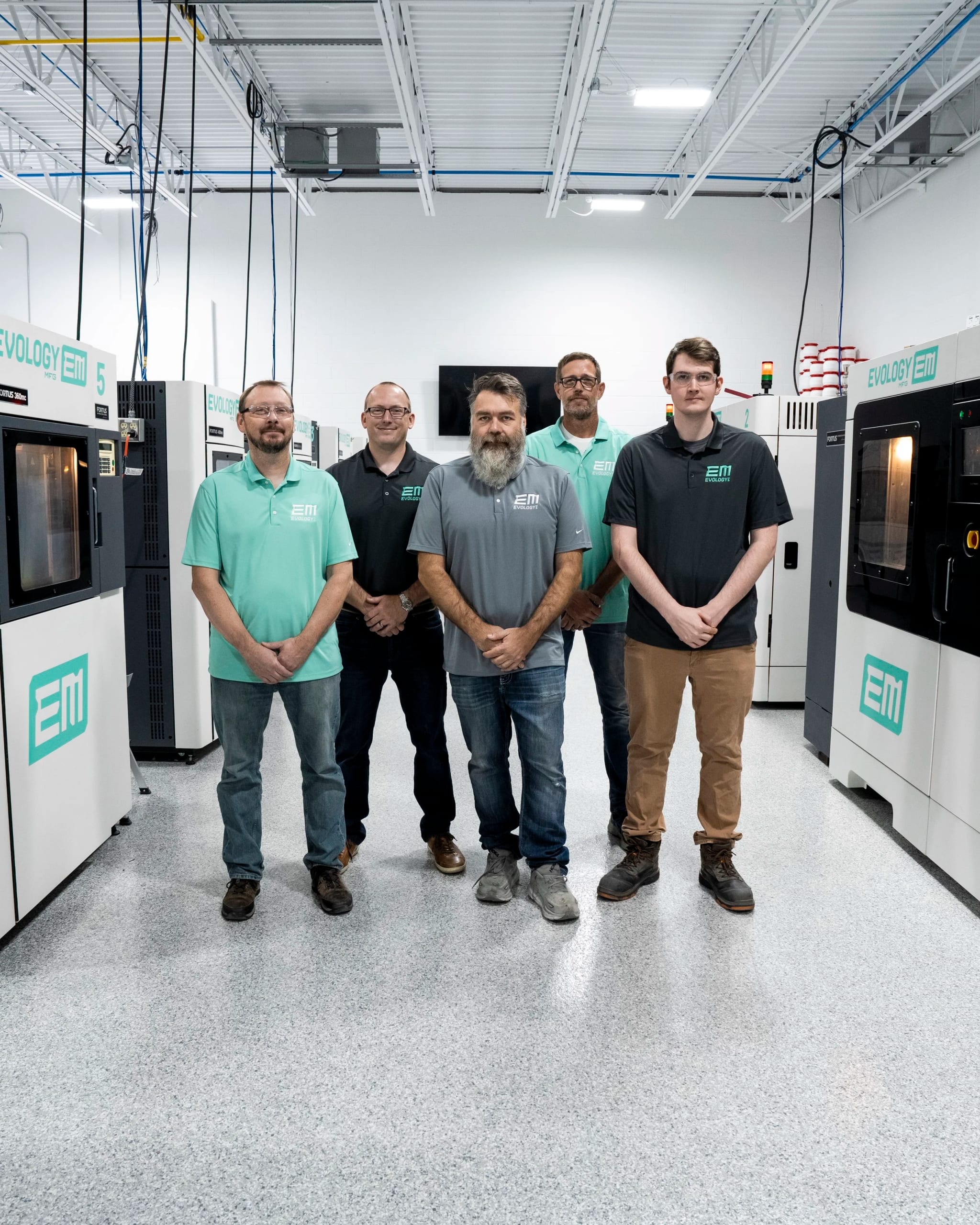 Evology Manufacturing facility and equipment