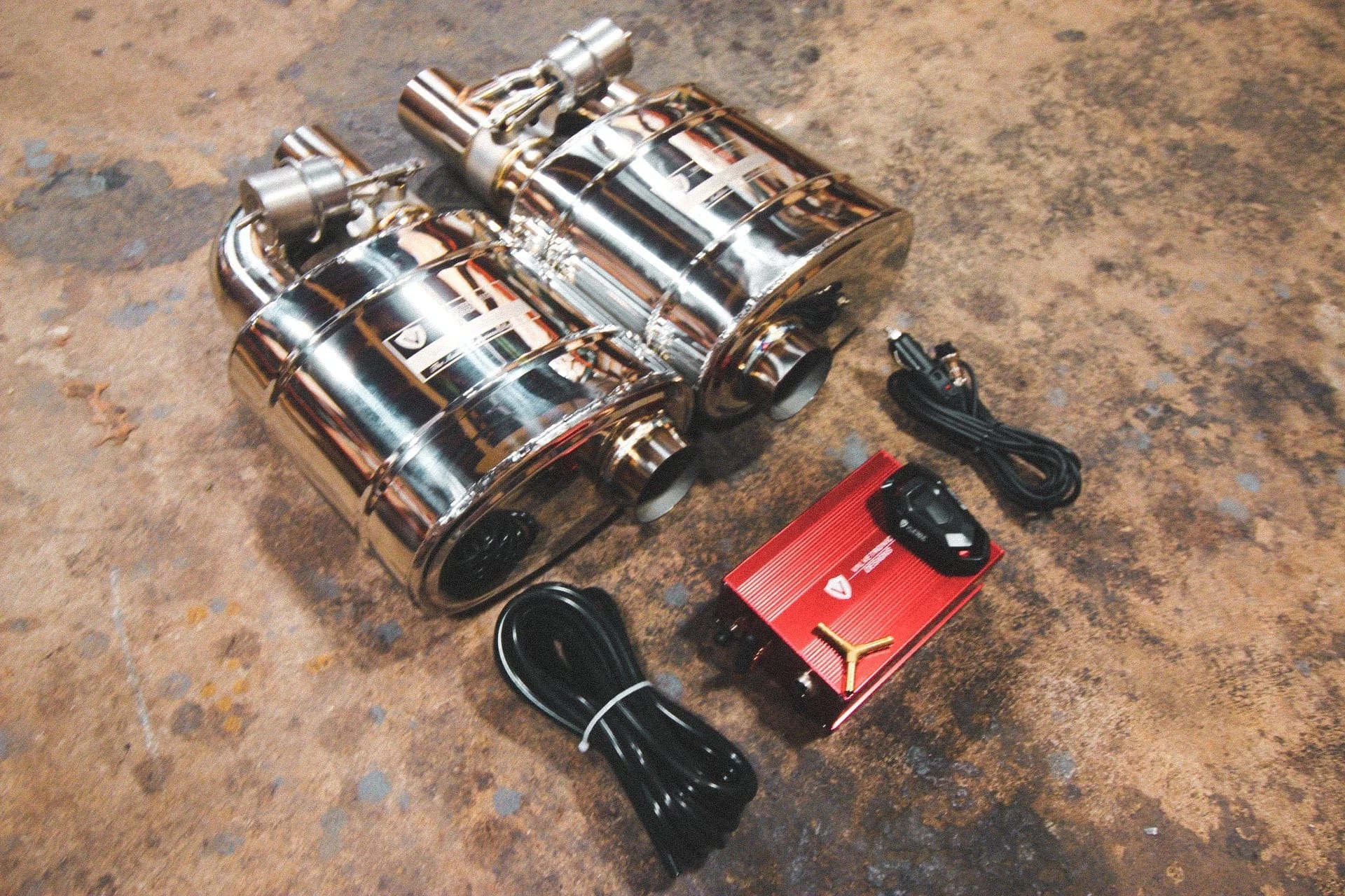 Valvetronic Designs Universal Valved Muffler system product