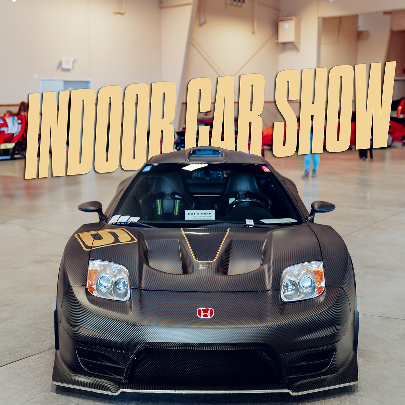 Promotional graphic for the Season Opener Car Show