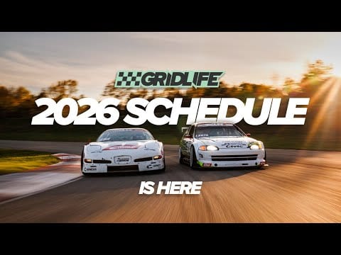 GRIDLIFE 2026 Schedule Is Here launch campaign creative