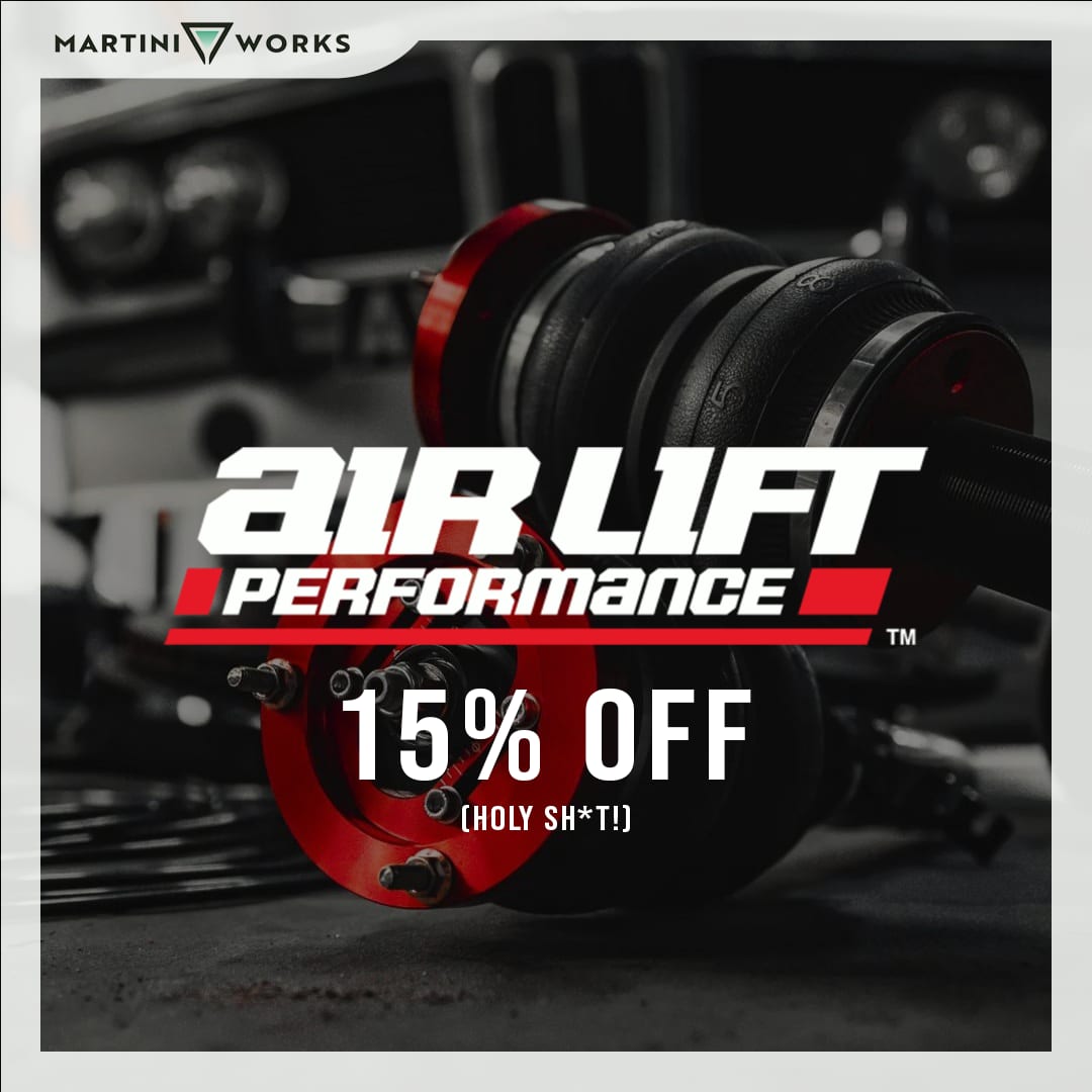 Air Lift Performance 15% off promotional creative built around a clear offer and value proposition